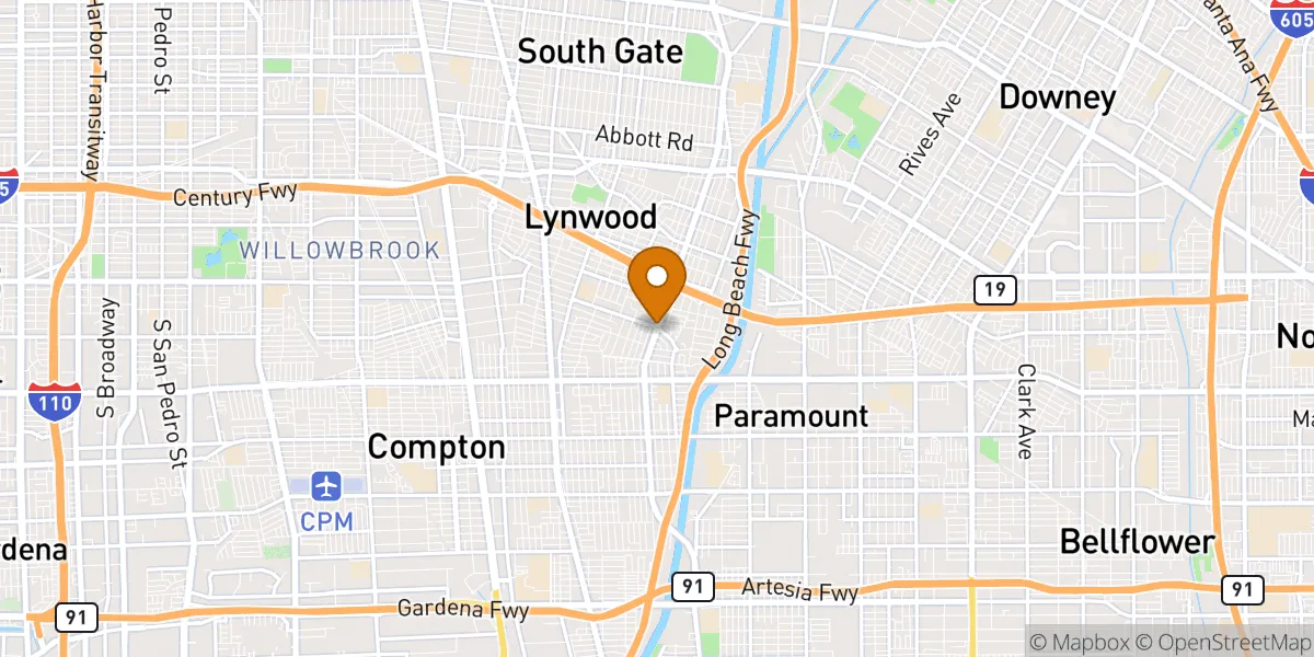  neighborhood map in Lynwood, CA