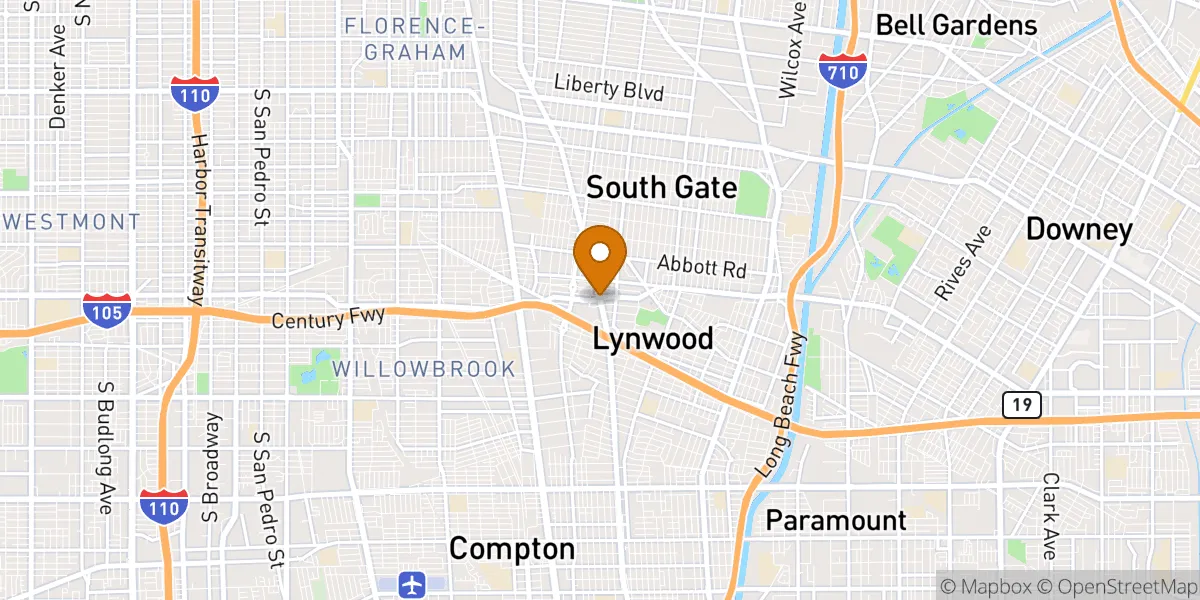  neighborhood map in Lynwood, CA