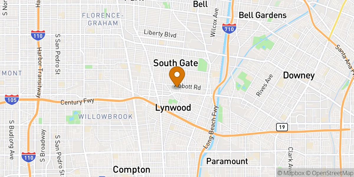  neighborhood map in Lynwood, CA