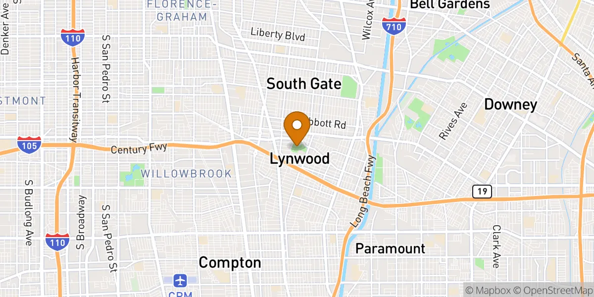  neighborhood map in Lynwood, CA
